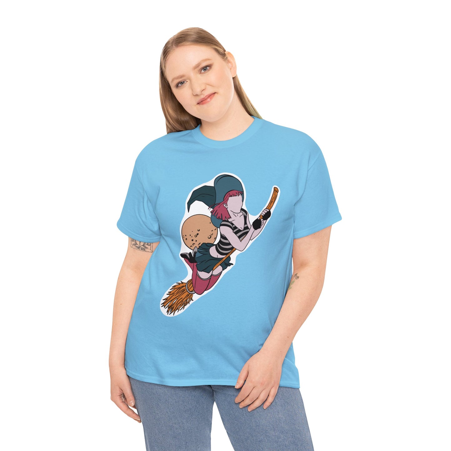 Pin-up T-shirt Featuring Kiki, the witch