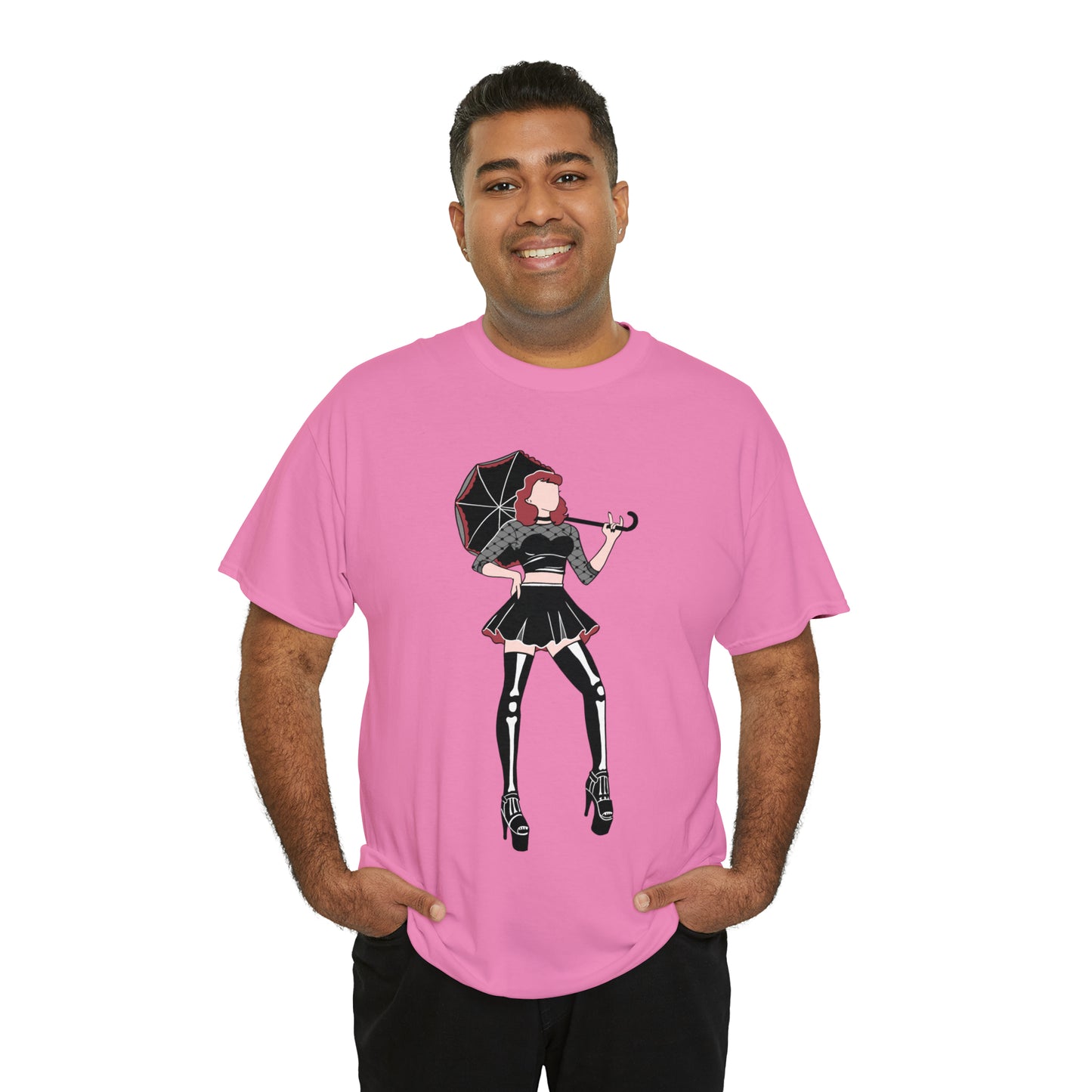 Pin-up T-shirt Featuring Tess, the Kinky, Goth Princess