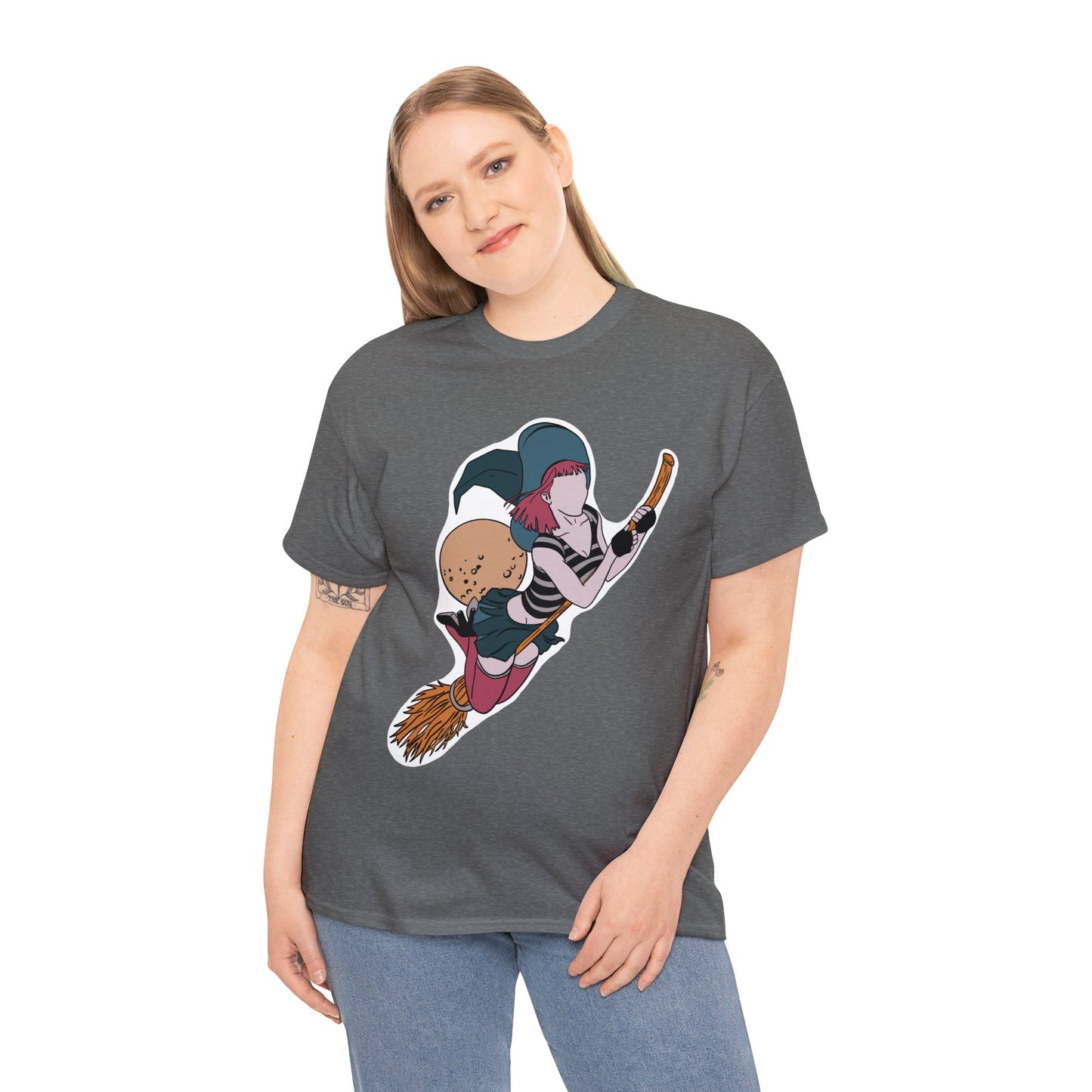 Pin-up T-shirt Featuring Kiki, the witch