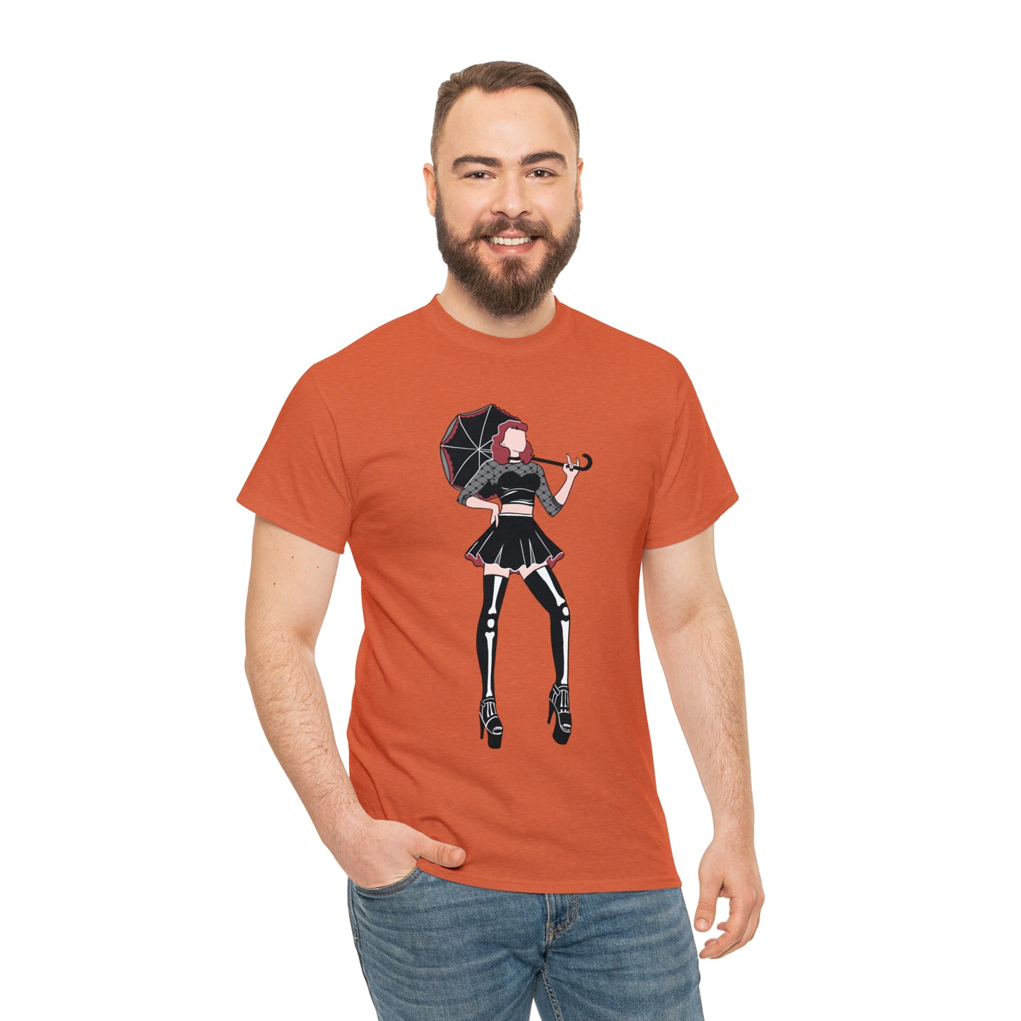 Pin-up T-shirt Featuring Tess, the Kinky, Goth Princess