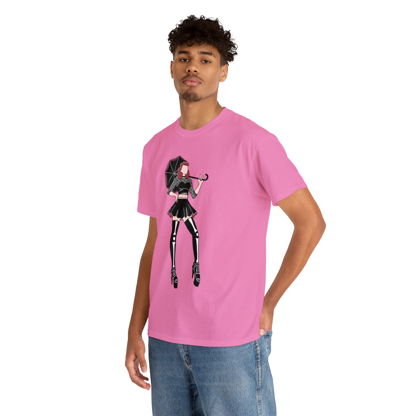 Pin-up T-shirt Featuring Tess, the Kinky, Goth Princess