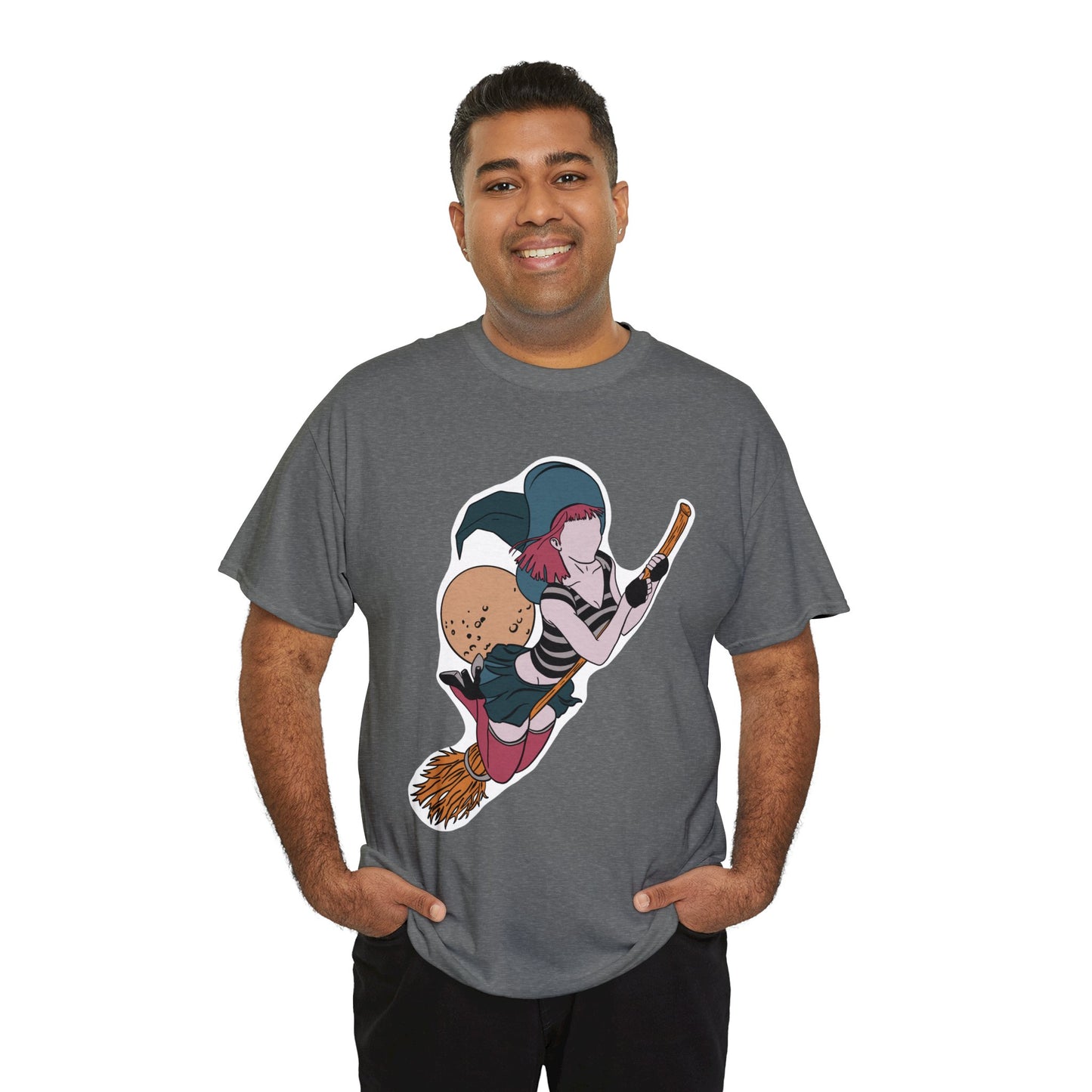 Pin-up T-shirt Featuring Kiki, the witch