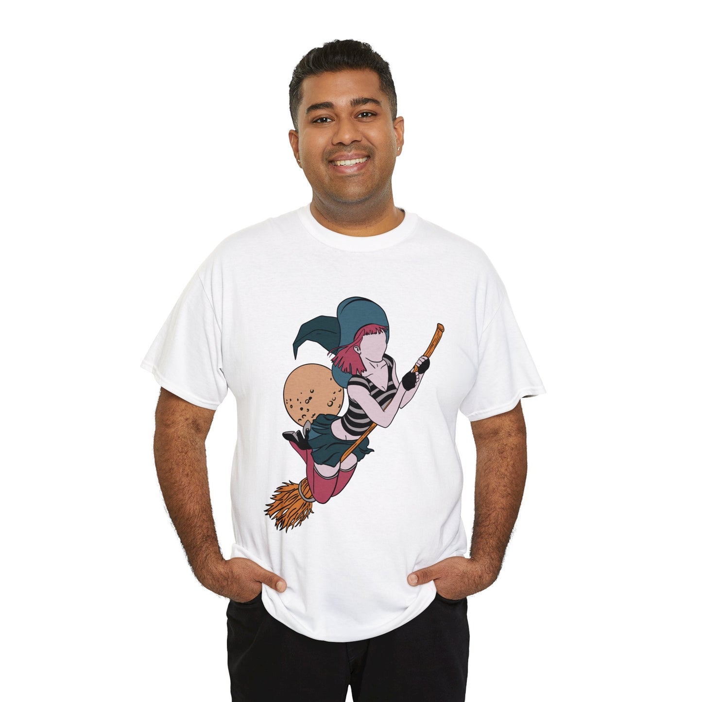 Pin-up T-shirt Featuring Kiki, the witch