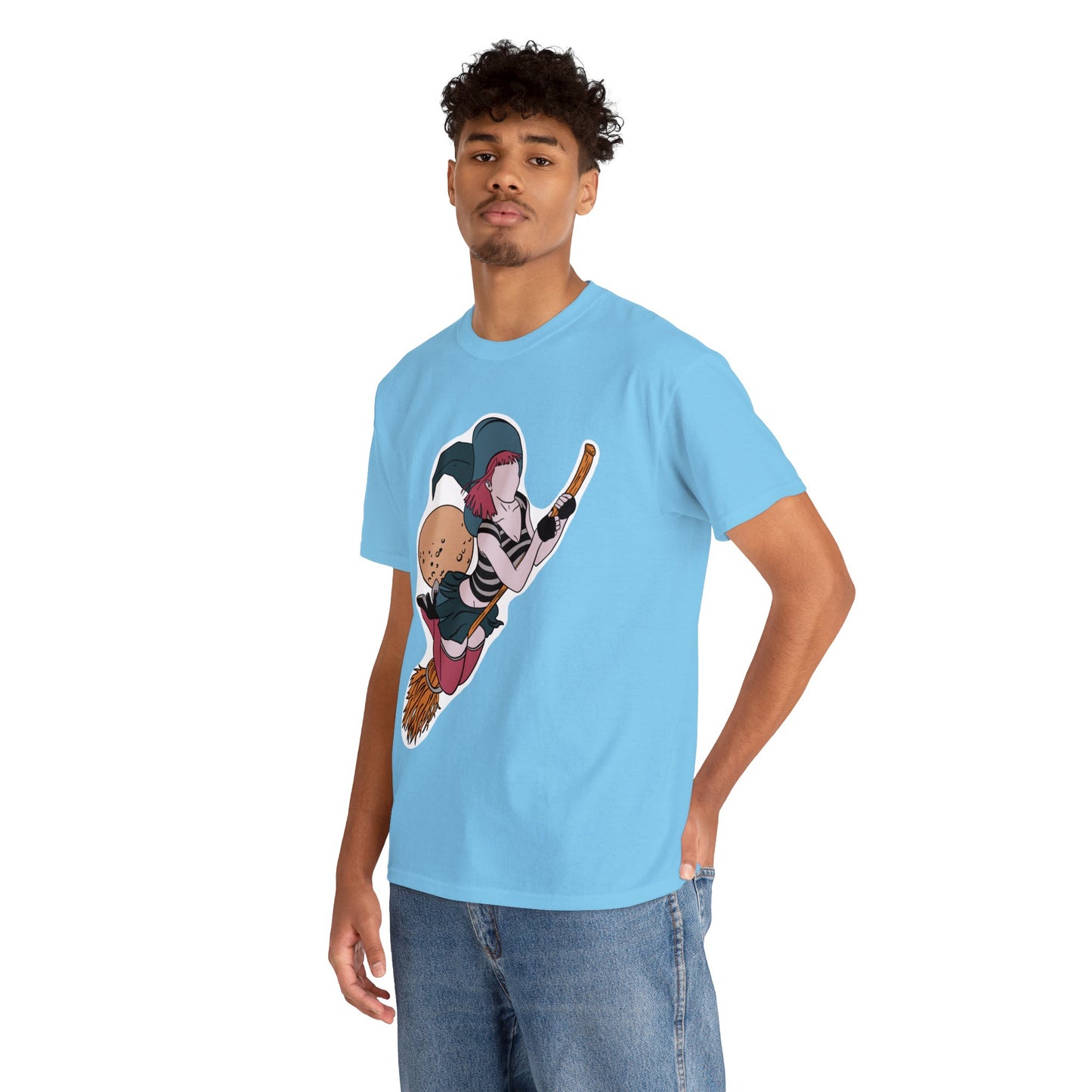 Pin-up T-shirt Featuring Kiki, the witch