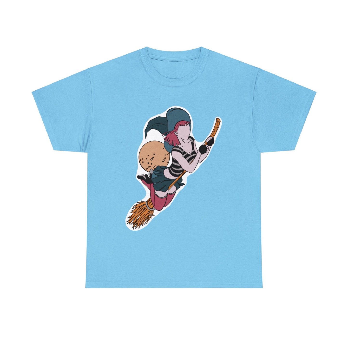 Pin-up T-shirt Featuring Kiki, the witch