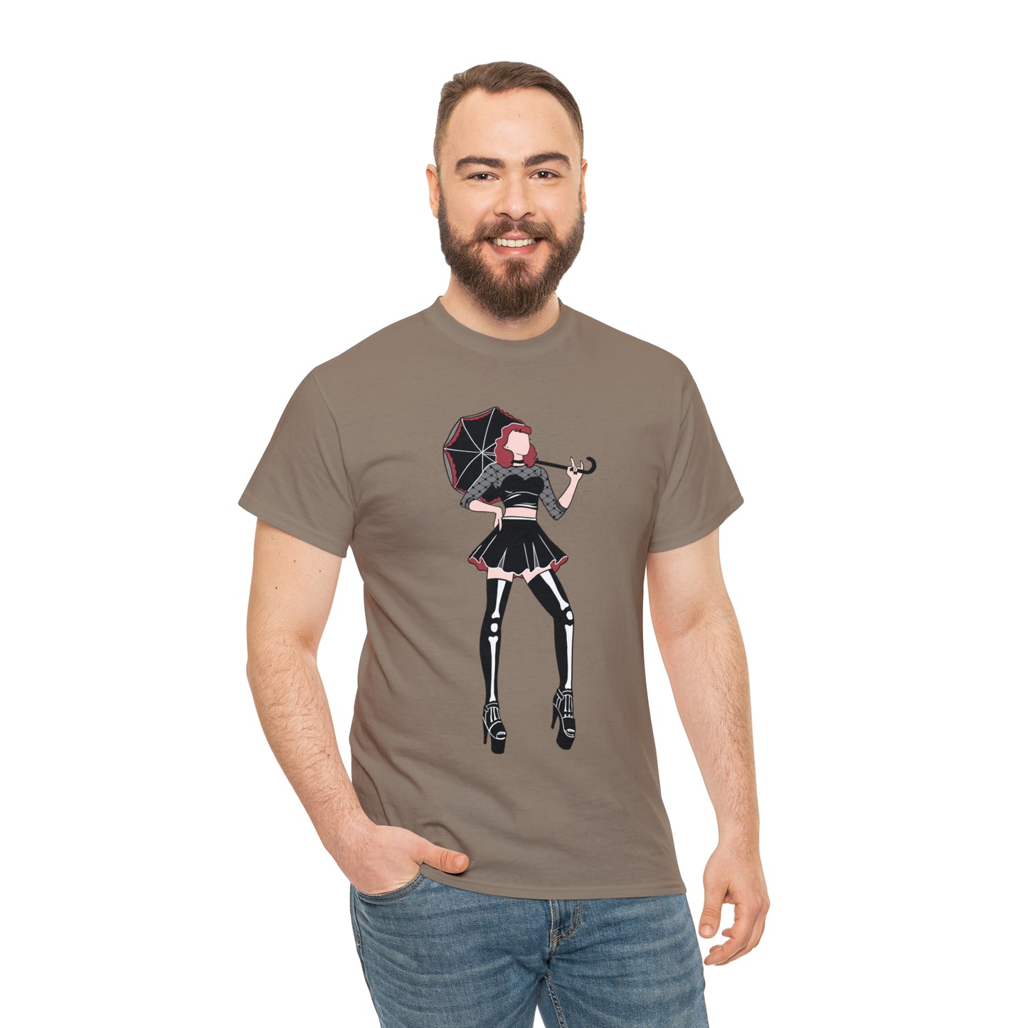 Pin-up T-shirt Featuring Tess, the Kinky, Goth Princess