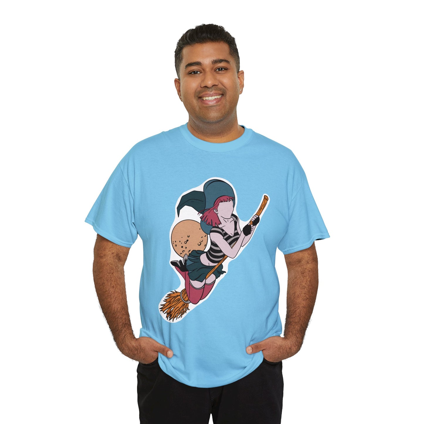 Pin-up T-shirt Featuring Kiki, the witch