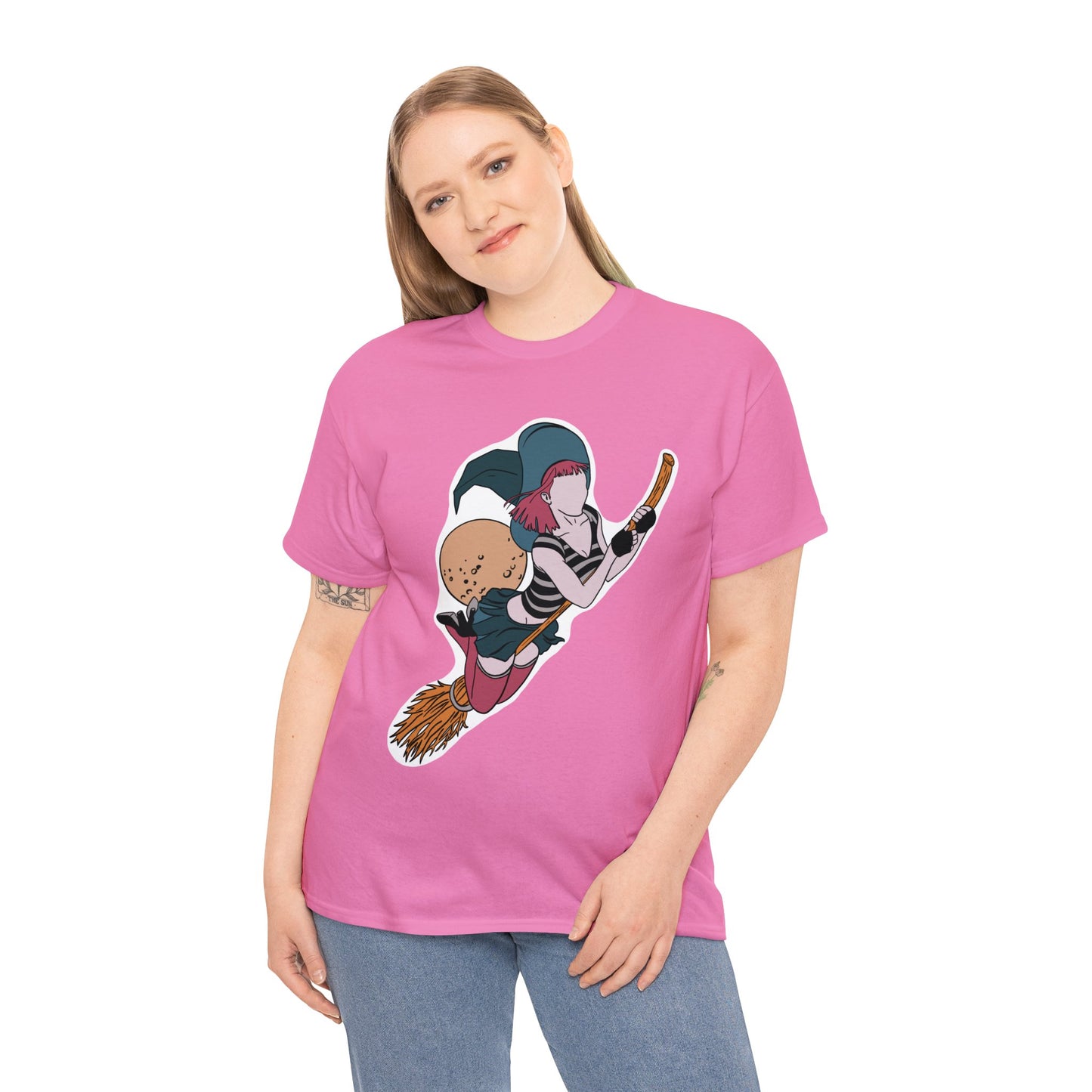 Pin-up T-shirt Featuring Kiki, the witch