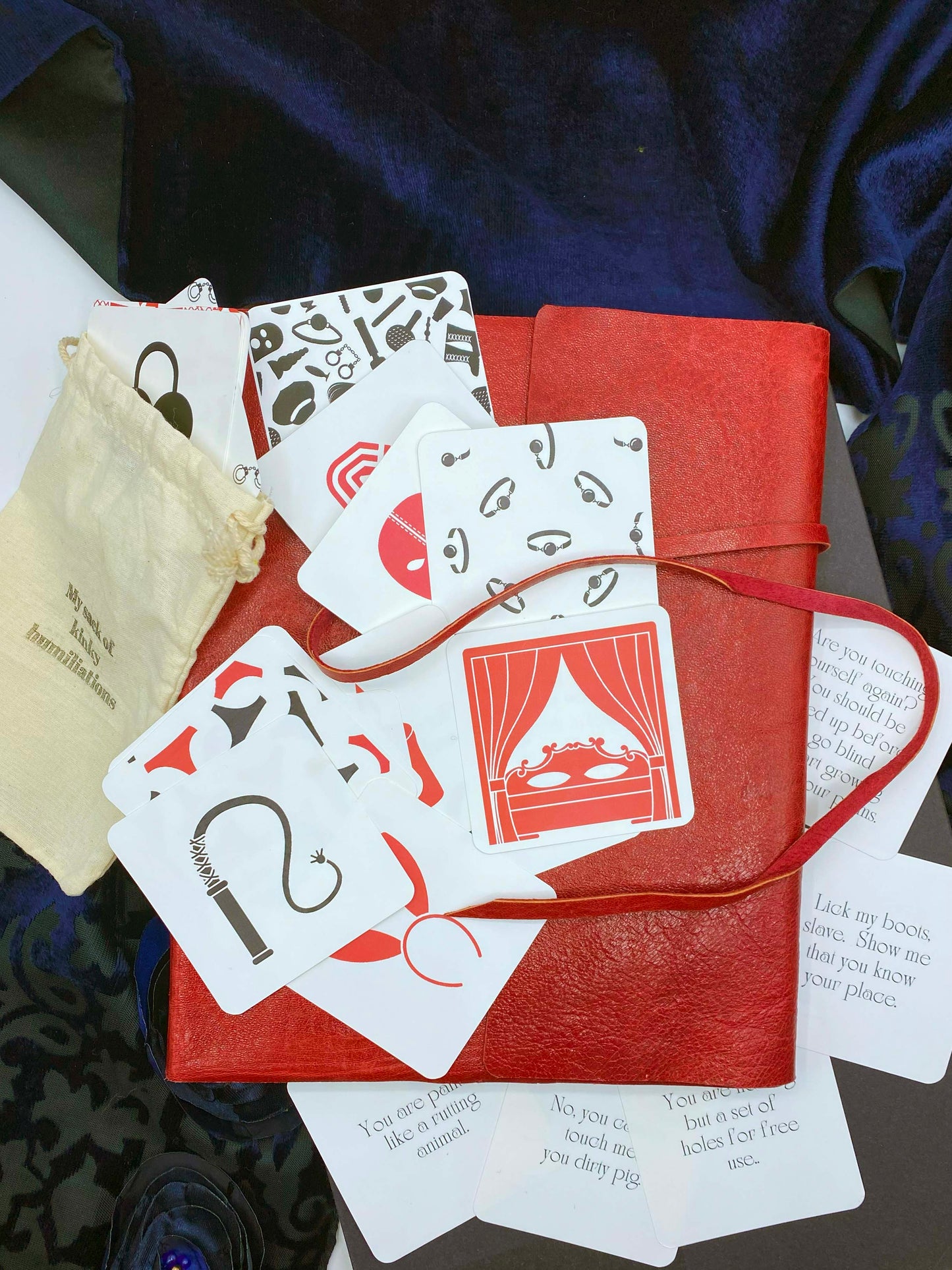 Set of 24 Kinky Humiliation Cards