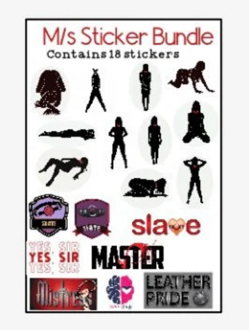 Slave Position sticker pack