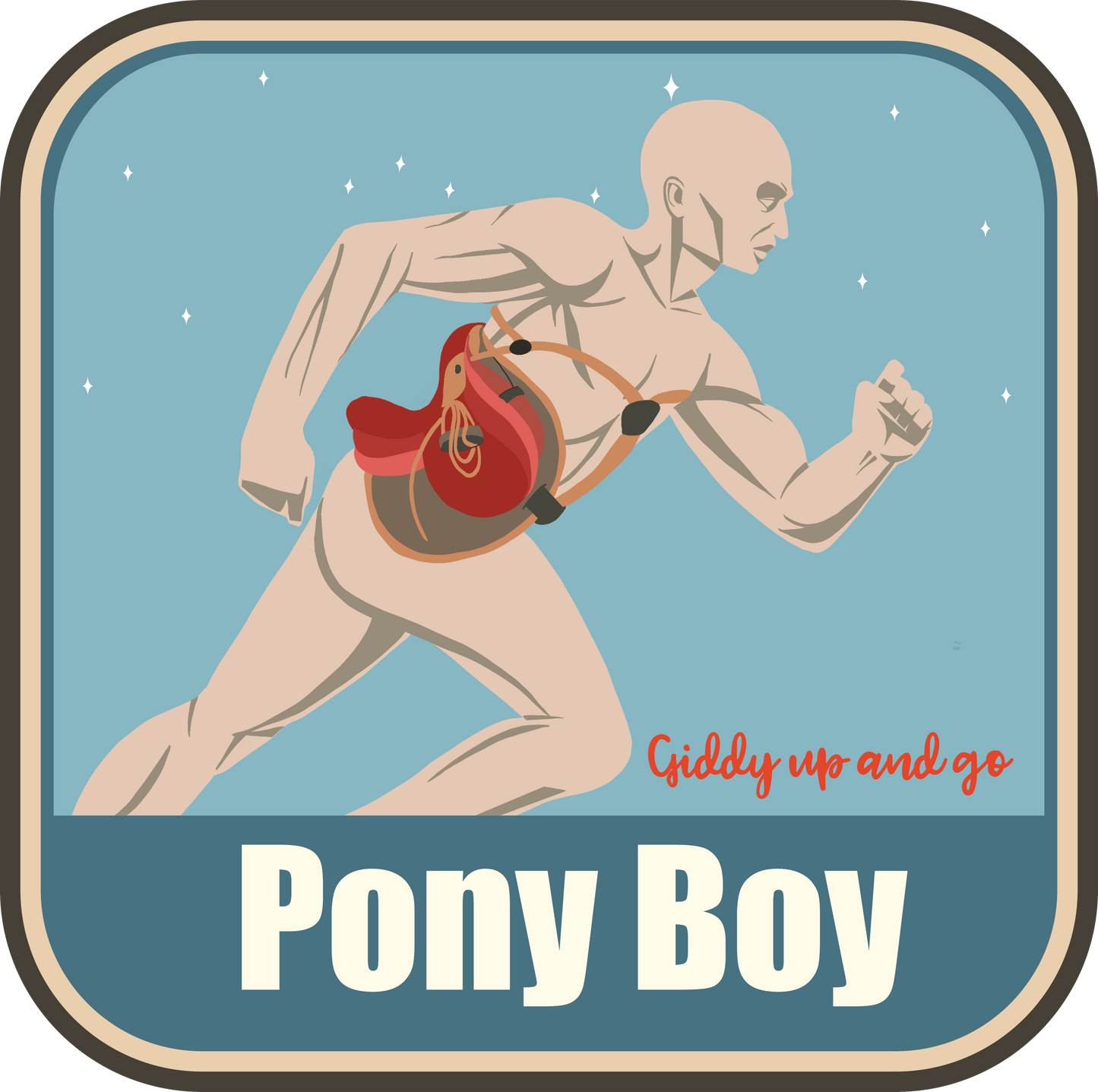 Pony Play Merit Badge Sticker