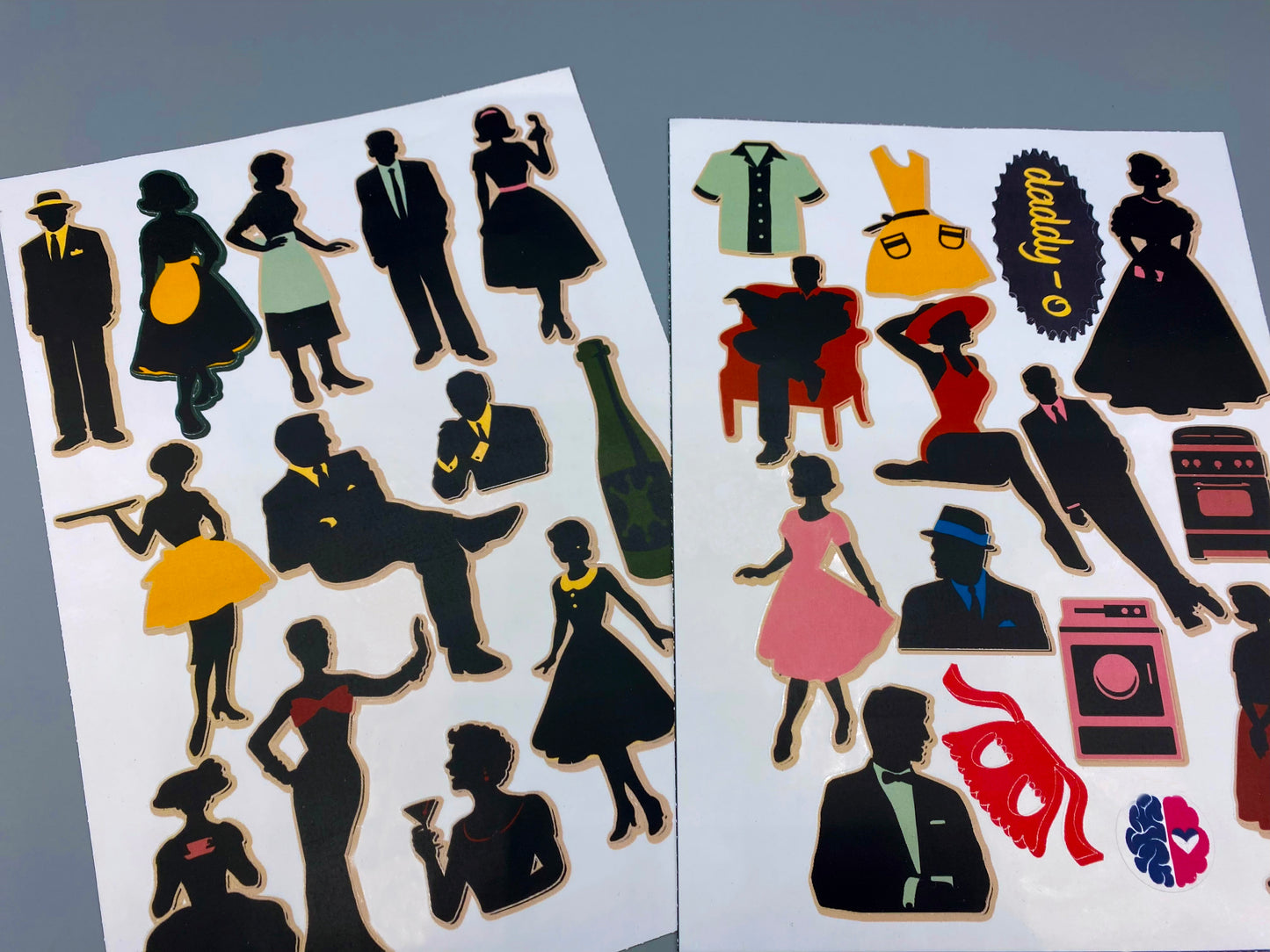 50's Household sticker pack